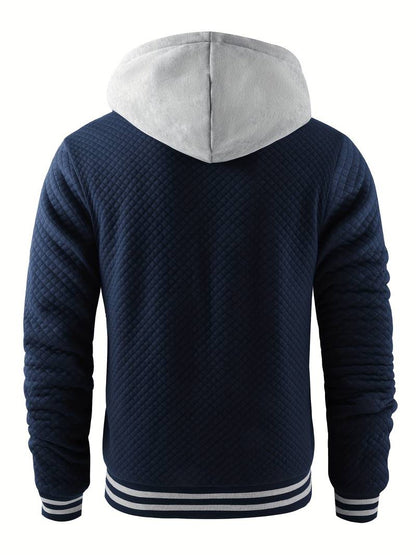 Hoodie à Capuche avec Coupe Droite pour Hommes | Idéal pour les Activités Quotidiennes