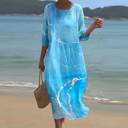 Robe À Taille Froncée Pour Femme | Idéale Pour Les Occasions Du Quotidien Et Les Sorties