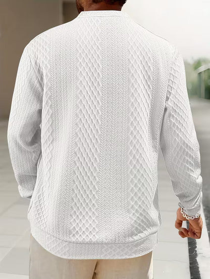 Pull À Motif Géométrique Avec Coupe Décontractée Pour Adultes | Idéal Pour Usage Quotidien