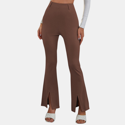 Pantalon Évasé à Taille Haute pour Femme | Idéal pour un Usage Quotidien
