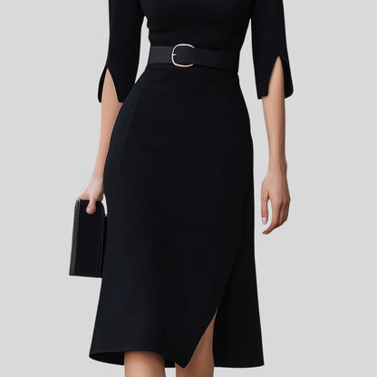 Robe Midi avec Ceinture Intégrée pour Femme | Idéale pour Journées d’Été et Sorties