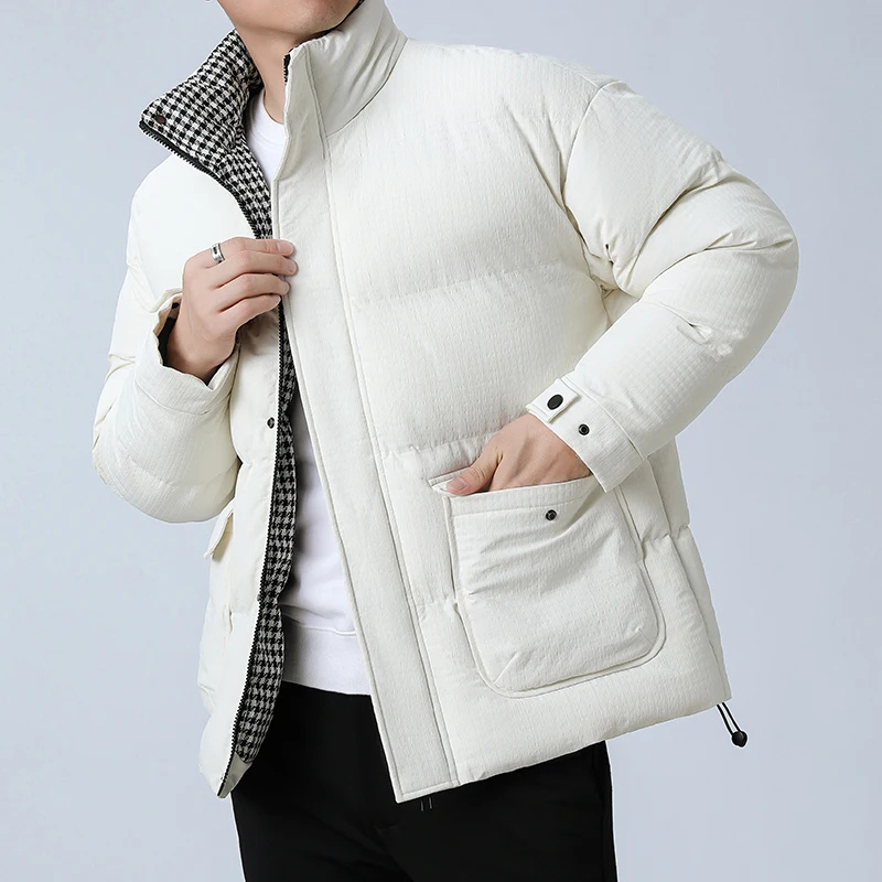 Veste D’Hiver avec Fermeture Zippée Intégrale pour Homme | Idéale pour La Saison Froide