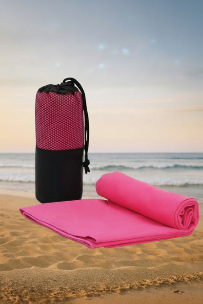 Serviette de Voyage Compacte à Séchage Rapide pour Femmes | Idéal pour le Sport et les Déplacements