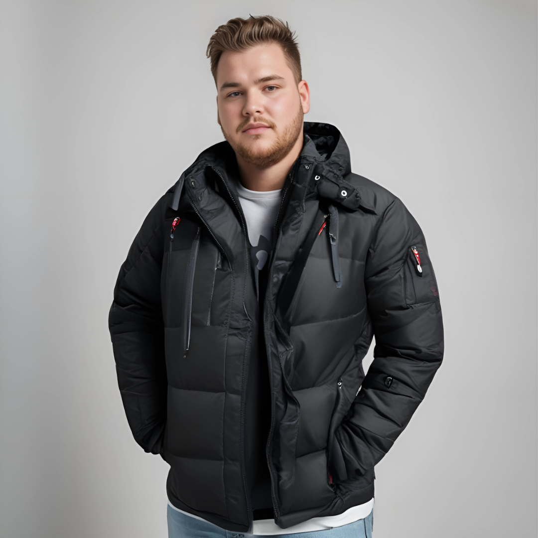 Veste avec Coupe Ajustée pour Hommes | Idéale pour La Saison Froide