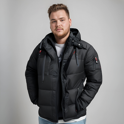 Veste avec Coupe Ajustée pour Hommes | Idéale pour La Saison Froide