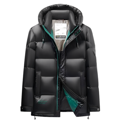 Doudoune avec Capuche et Coupe Standard pour Homme | Idéale pour Hiver