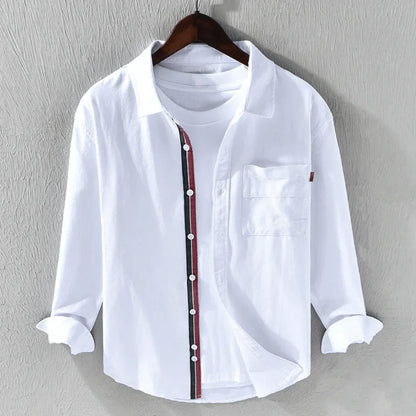 Chemise À Manches Longues avec Coupe Classique pour Homme | Idéale pour Le Quotidien Et Les Occasions Formelles