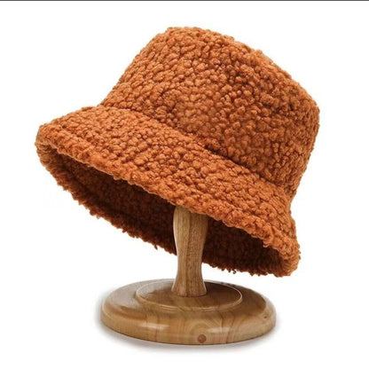 Chapeau Seau avec Finition Texturée pour Femme | Idéal pour L’Hiver