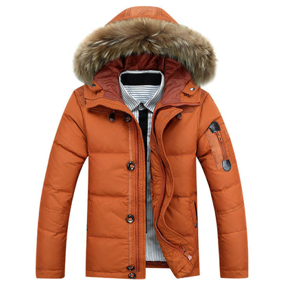 Parka Longue Avec Capuche Et Coupe Droite Pour Hommes | Idéale Pour La Saison Hivernale