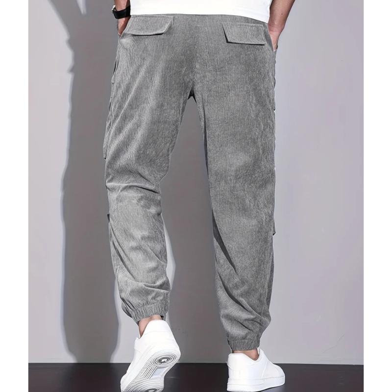 Pantalon Cargo pour Homme avec Poches Fonctionnelles | Idéal pour la Ville, les Loisirs et les Voyages
