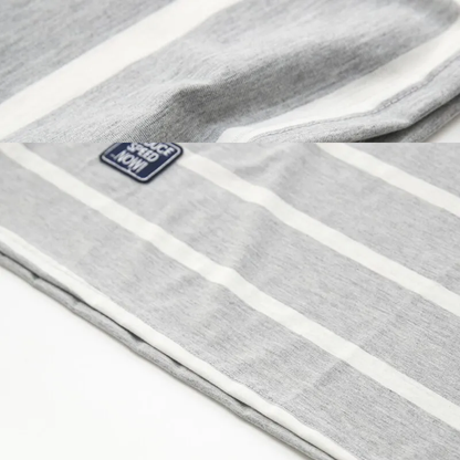 Shortama Rayé à Manches Courtes pour Homme | Idéal pour la Nuit ou la Détente à la Maison