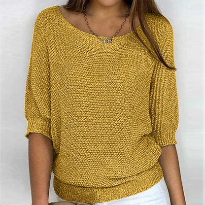 Pull À Maille Croisée pour Femme | Idéal Pour La Mi-Saison