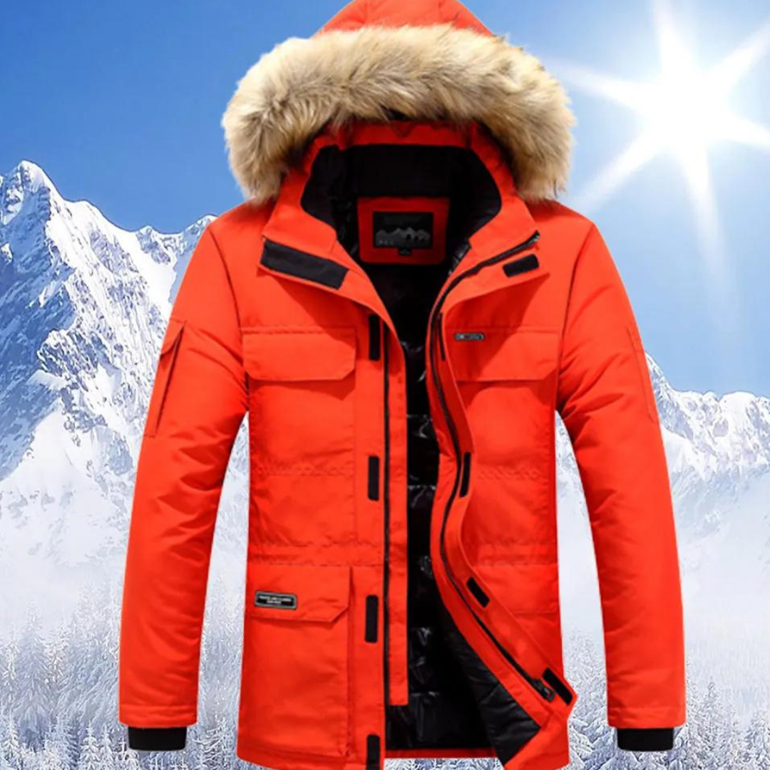 Parka d’Hiver avec Capuche pour Homme | Idéale pour la Saison Froide