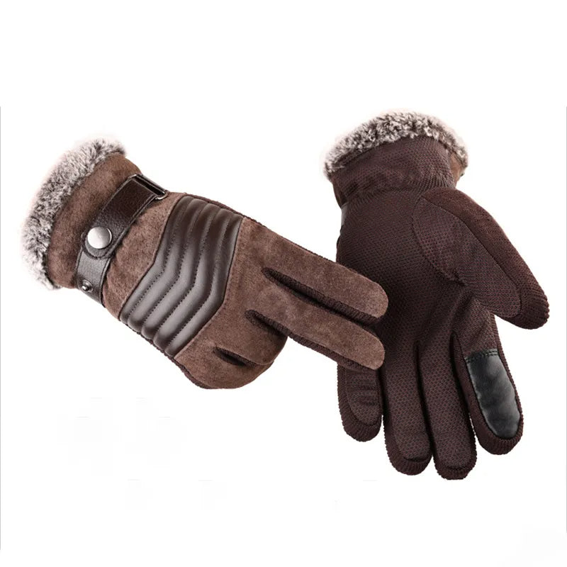 Gants D’Hiver avec Fonction Écran Tactile pour Hommes | Idéal pour Les Activités Extérieures