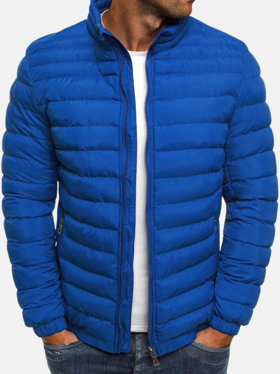 Veste Matelassée avec Col Montant pour Homme | Idéale pour l’Automne et l’Hiver