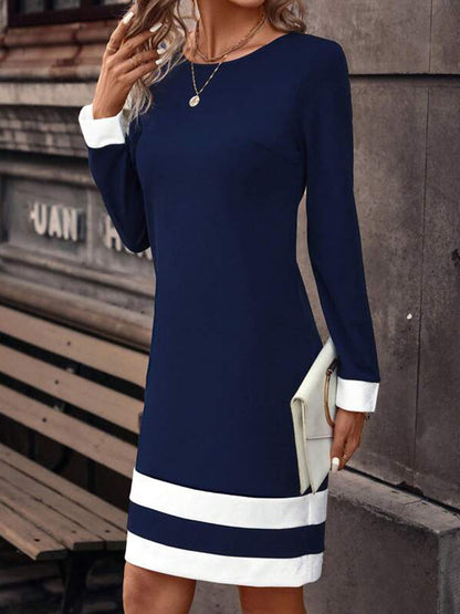 Robe En Tricot Avec Manches Longues Pour Femmes | Adaptée Aux Tenues Quotidiennes