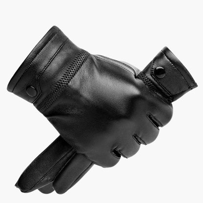 Gants pour Homme avec Fermeture Ajustable | Idéal pour l’Hiver et les Déplacements