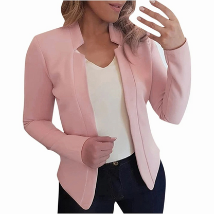 Blazer Court À Coupe Ajustée Pour Femme | Idéal Pour Le Travail Et Les Sorties