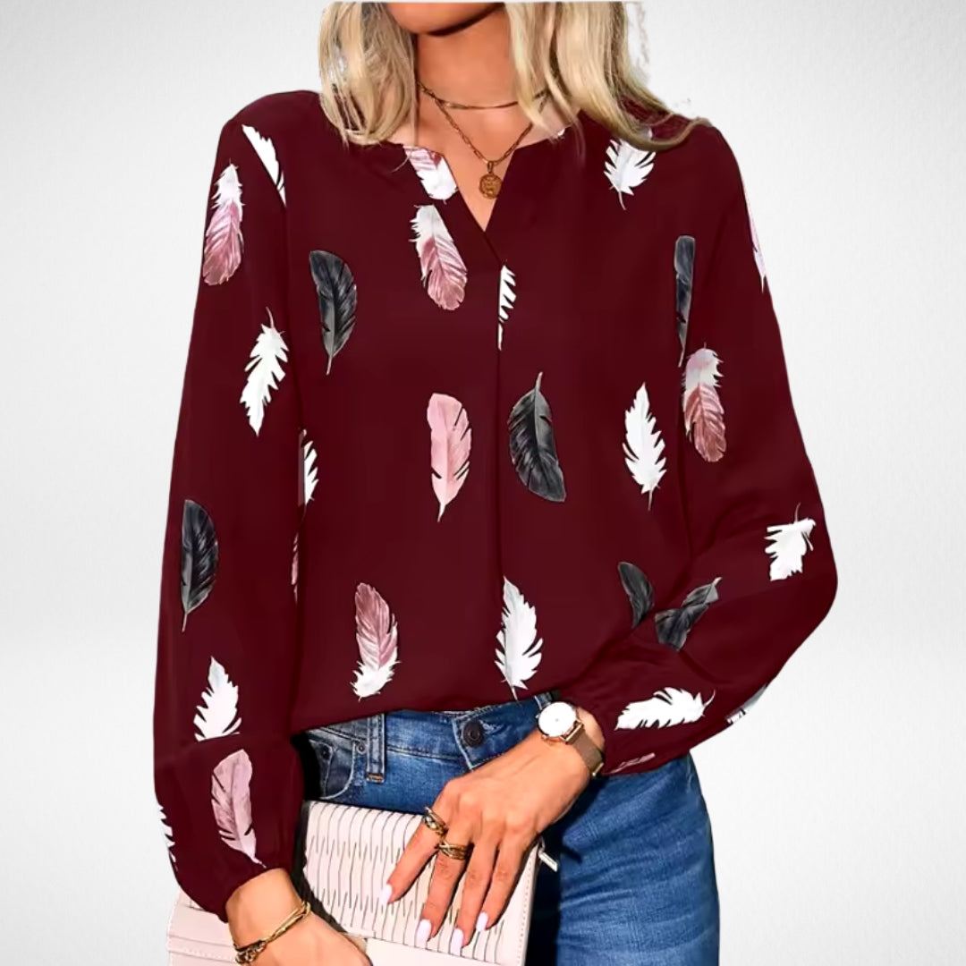 Blouse À Coupe Ajustée Pour Femme | Idéale Pour Usage Quotidien Et Professionnel
