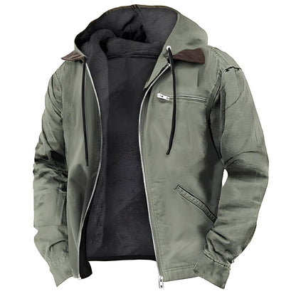 Veste À Fermeture Zippée Avec Coupe Droite Pour Homme | Idéale Pour Un Usage Quotidien
