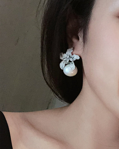 Boucles D'Oreilles Avec Perles Pour Femmes | Idéal Pour Usage Quotidien Et Occasions