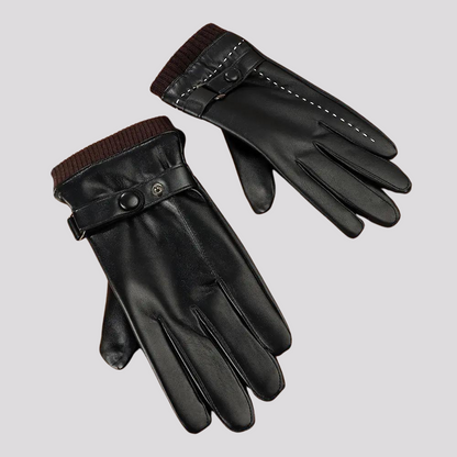 Gants pour Hommes avec Coupe Ajustée et Design Classique | Idéal pour la Saison Automnale