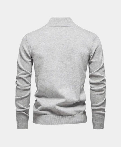 Pull À Demi-Zip Avec Col Montant Pour Adultes | Idéal Pour Saisons Fraîches