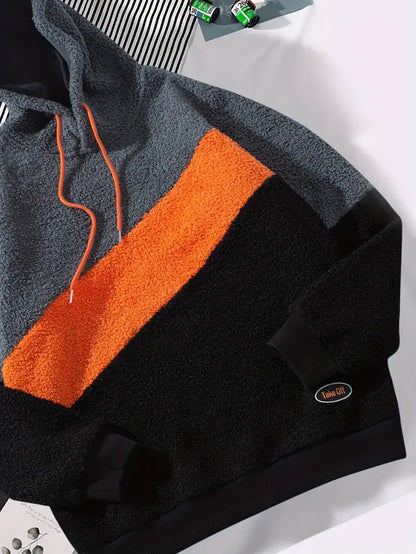 Sweat à Capuche Color Block pour Homme | Idéal pour les Activités Quotidiennes
