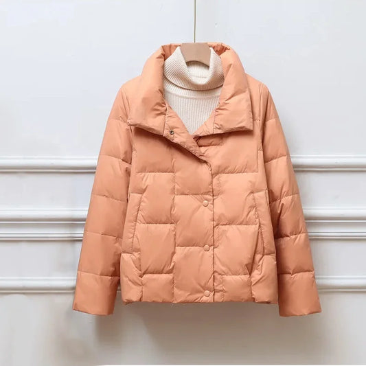 Veste Matelassée d’Hiver avec Détails Capitonnés pour Femme | Idéale pour la Saison Froide