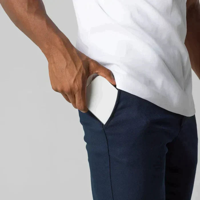 Pantalon Chino avec Coupe Droite pour Homme | Idéal pour Le Travail Et Les Occasions Décontractées