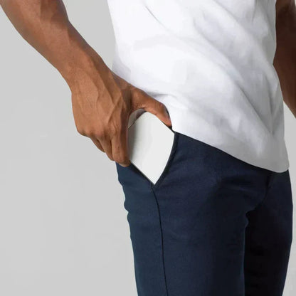 Pantalon Chino avec Coupe Droite pour Homme | Idéal pour Le Travail Et Les Occasions Décontractées