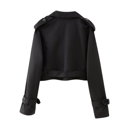 Trench-Coat Long avec Ceinture pour Femme | Idéal pour la Mi-Saison
