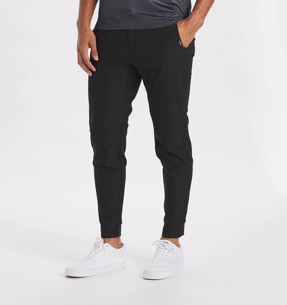Pantalon Fonctionnel avec Coupe Ajustée Et Taille Élastique pour Homme | Idéal pour Les Activités Quotidiennes