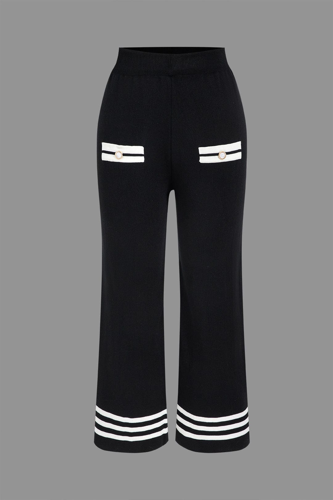 Ensemble Deux Pièces avec Cardigan Court et Pantalon Large pour Femme | Idéal pour le Quotidien et le Bureau