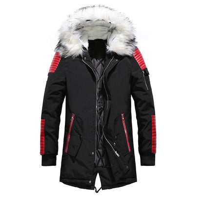 Manteau d’Hiver avec Capuche Amovible et Poches pour Homme | Idéal pour l’Hiver