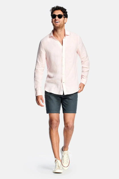 Chemise En Lin À Manches Longues Pour Homme | Idéal Pour Usage Quotidien