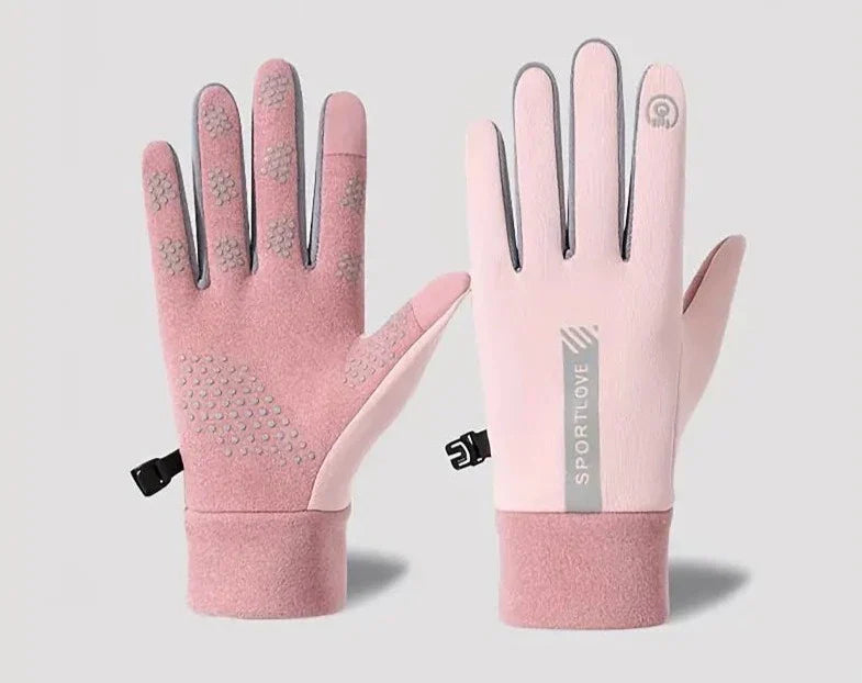 Gants avec Grip En Silicone Et Fonction Tactile pour Activités Extérieures | Idéaux pour L’Hiver