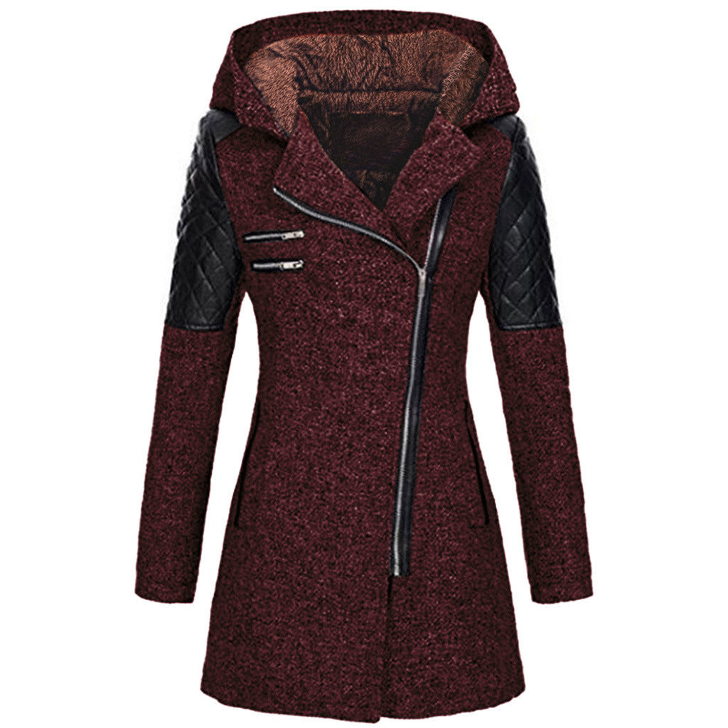 Manteau Long avec Design Uni pour Femme | Idéal pour l’Automne et l’Hiver