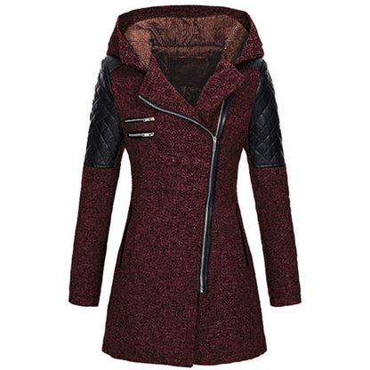 Manteau Long avec Design Uni pour Femme | Idéal pour l’Automne et l’Hiver