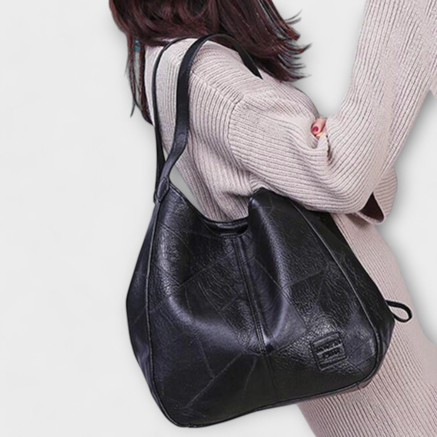 Sac À Épaule Structuré Avec Compartiments Intérieurs Pour Femmes | Idéal Pour Toutes Les Saisons