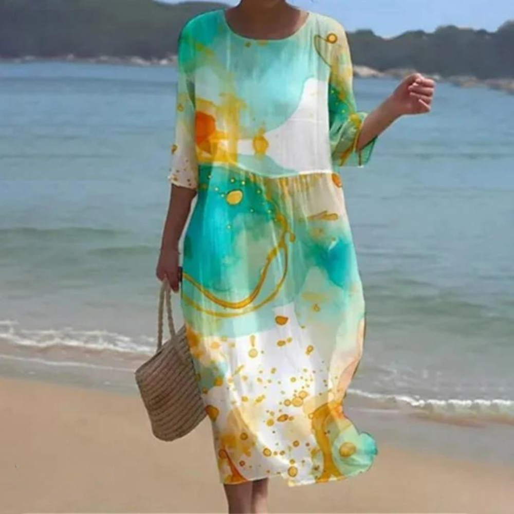 Robe À Taille Froncée Pour Femme | Idéale Pour Les Occasions Du Quotidien Et Les Sorties