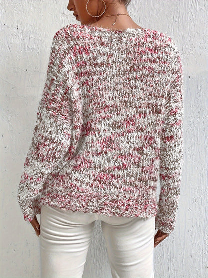 Pull À Coupe Ample Avec Manches Longues Pour Femme | Idéal Pour Usage Quotidien