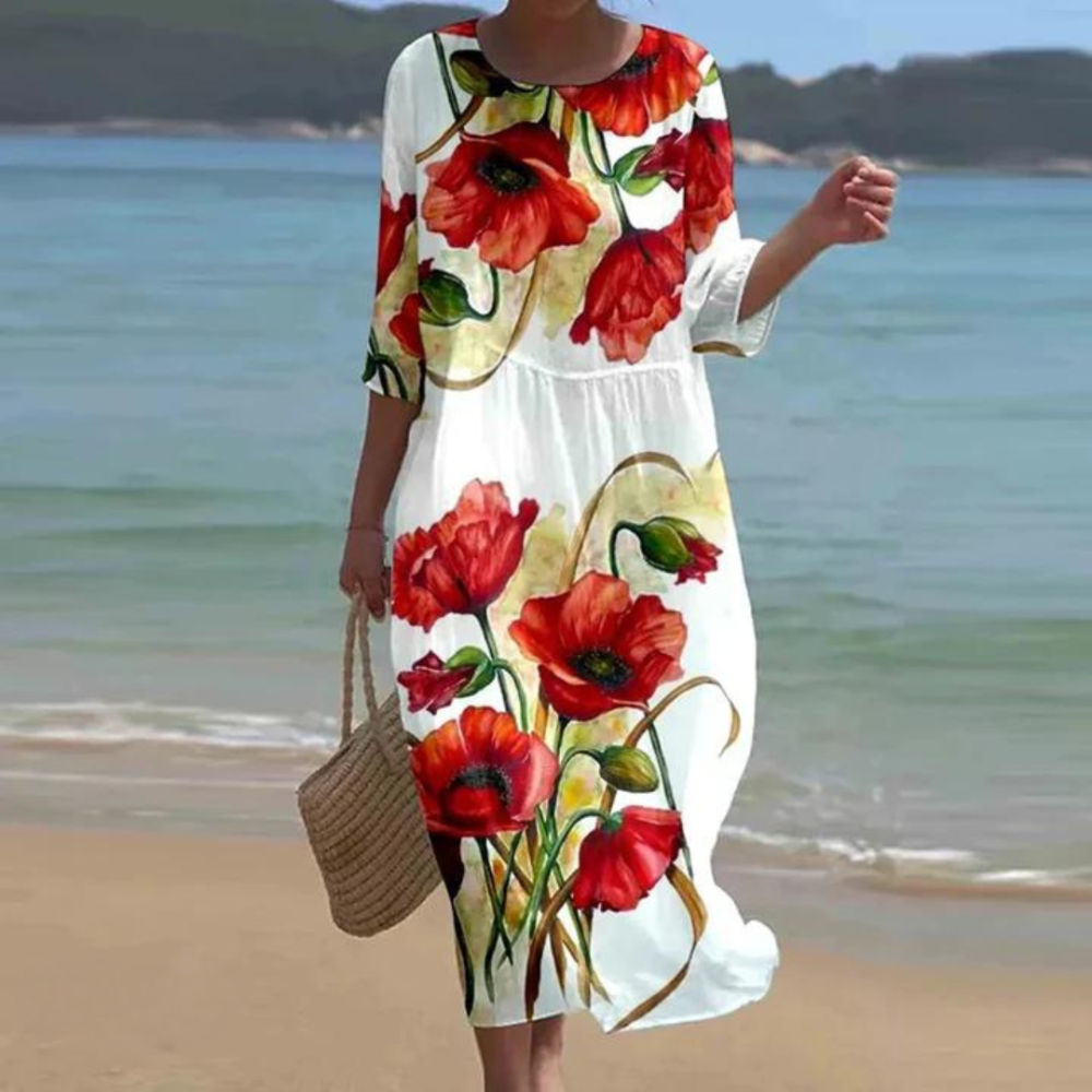 Robe À Taille Froncée Pour Femme | Idéale Pour Les Occasions Du Quotidien Et Les Sorties