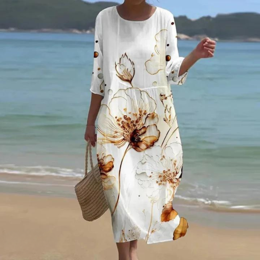 Robe À Taille Froncée Pour Femme | Idéale Pour Les Occasions Du Quotidien Et Les Sorties