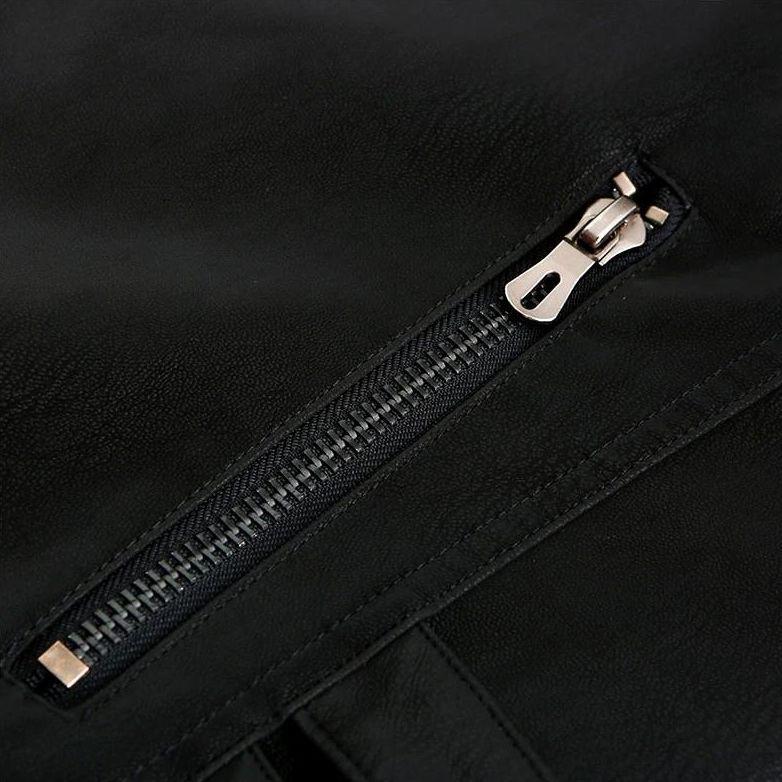 Veste à Coupe Droite avec Fermeture Éclair pour Homme | Idéale pour Toutes les Saisons