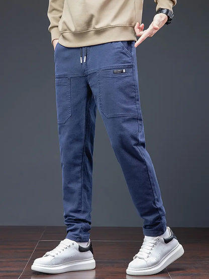 Pantalon De Jogging Avec Taille À Cordon Pour Homme | Idéal Pour Usage Quotidien Et Activités