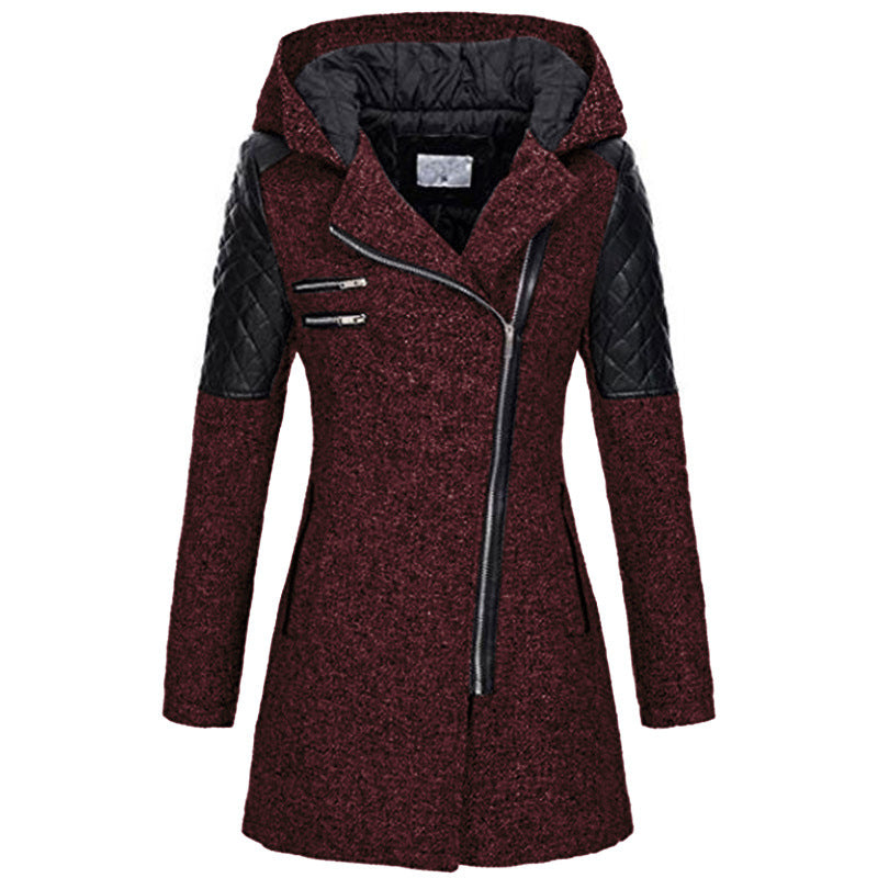 Manteau Long avec Design Uni pour Femme | Idéal pour l’Automne et l’Hiver