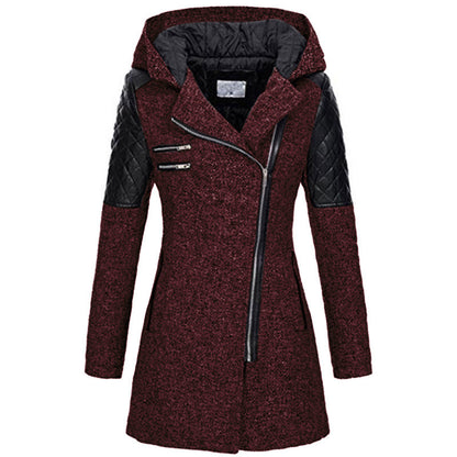 Manteau Long avec Design Uni pour Femme | Idéal pour l’Automne et l’Hiver
