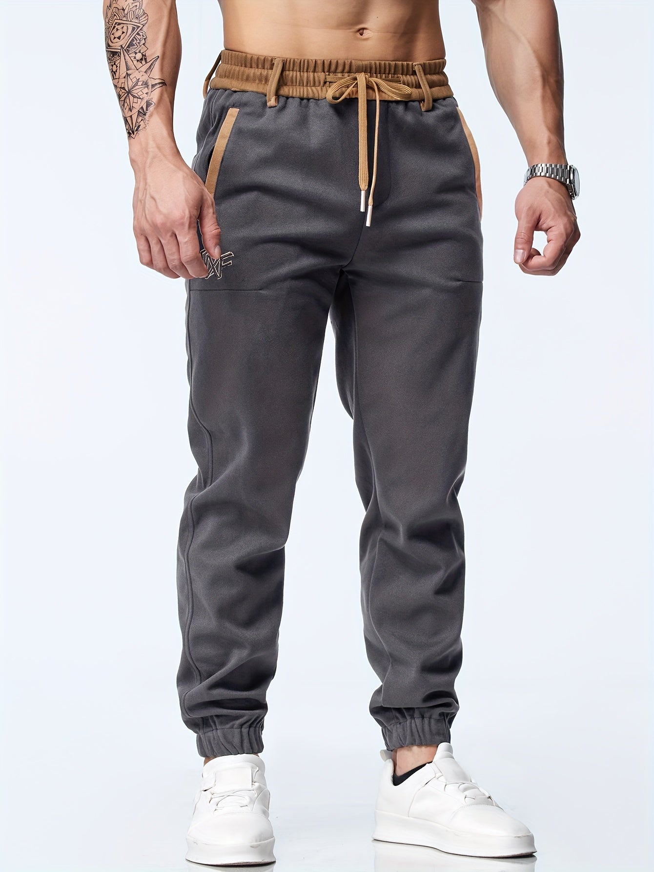 Pantalon à Chevilles Élastiques pour Homme | Idéal pour le Quotidien et les Loisirs
