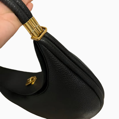 Sac À Main Demi-Lune Avec Fermeture Rotative Pour Femmes | Idéal Pour Usage Quotidien Et Événements